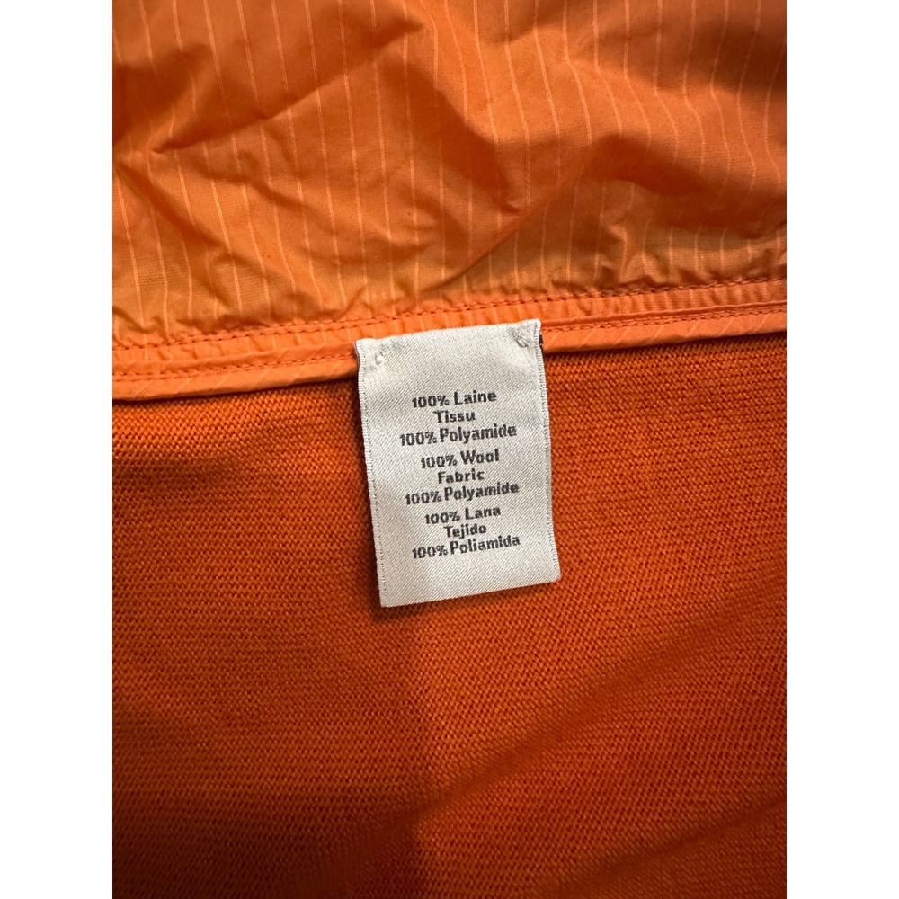 Hermes Blousson Zippe a Capuche Hooded Zip Up orange Jacket men size xl wool - Picture 4 of 6